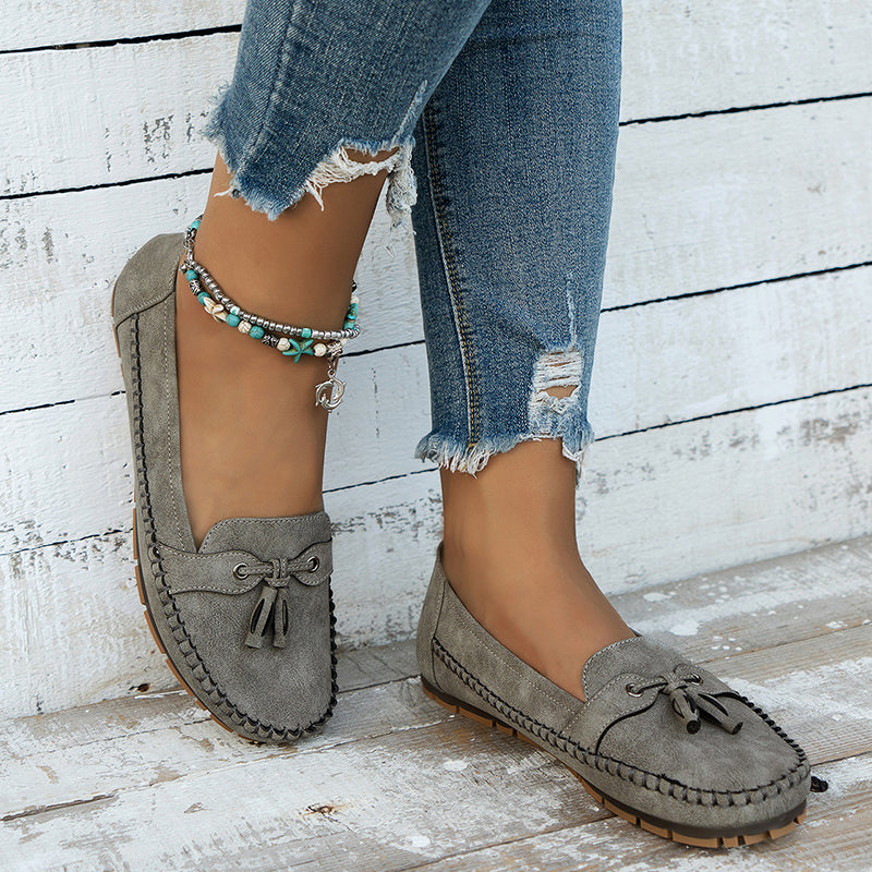 Coastal Comfort – Moccasin-Style Loafers