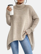 BRIGITTE | LONG TURTLENECK PULLOVER
