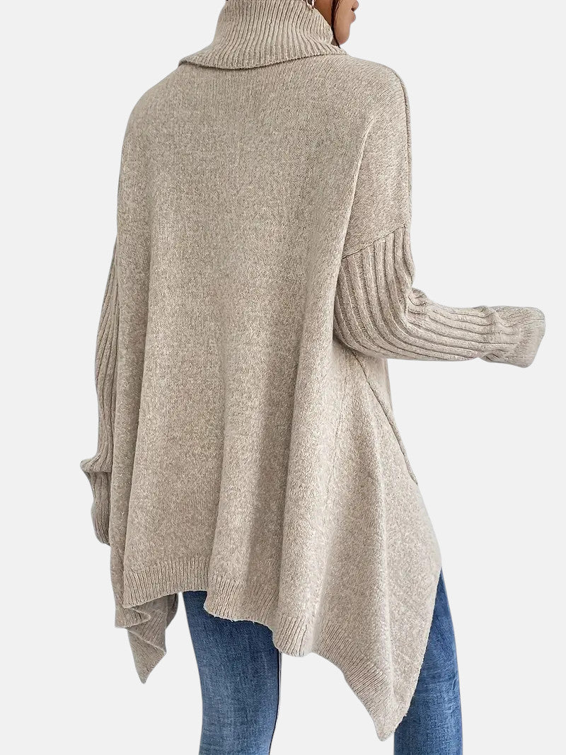 BRIGITTE | LONG TURTLENECK PULLOVER