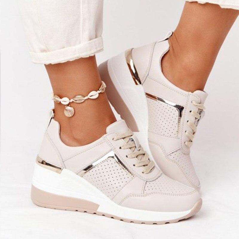 Lauren™ | Comfortable High Heel Orthopedic Sneakers